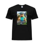 Μπλούζα με στάμπα minecraft!