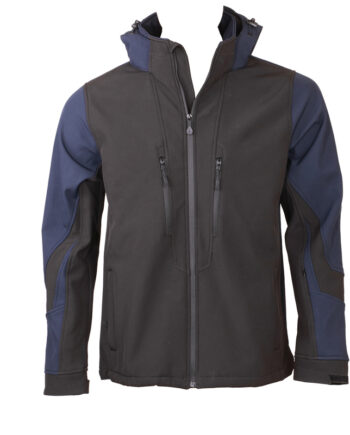 Μπουφάν softshell sport  3 layers  με κουκούλα