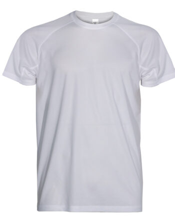 Μπλουζάκι πικέ dry fit WHITE