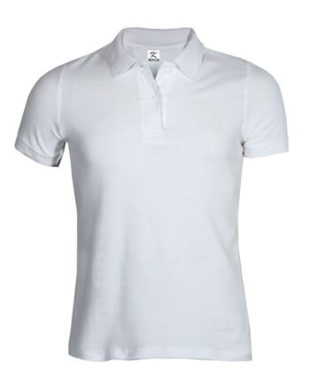 Γυναικεία Polo  200gr WHITE 100%COTTON