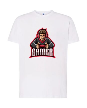 Μπλούζα με στάμπα Gamer!